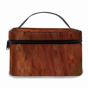 Gravitational Encounter Leather Cosmetic Bag