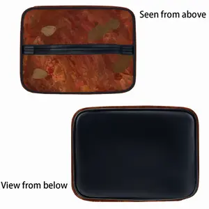 Gravitational Encounter Leather Cosmetic Bag