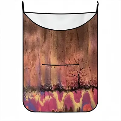 Chocolate Sunrise Hanging Dirty Clothes Bag