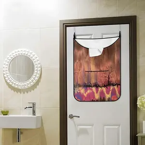 Chocolate Sunrise Hanging Dirty Clothes Bag