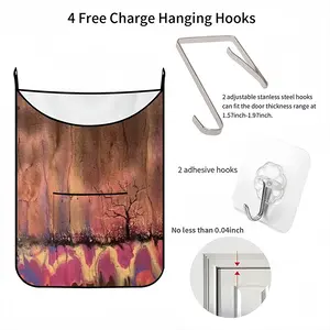 Chocolate Sunrise Hanging Dirty Clothes Bag