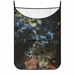 Swirling Fish Hanging Dirty Clothes Bag