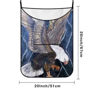 Eagle Scratch Hanging Dirty Clothes Bag