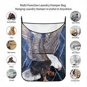 Eagle Scratch Hanging Dirty Clothes Bag