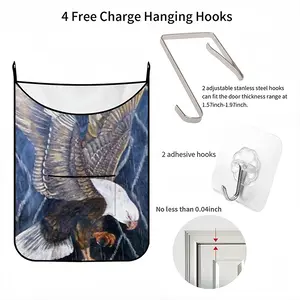 Eagle Scratch Hanging Dirty Clothes Bag