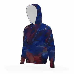 Silver-Blue Youth Hoodie