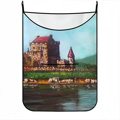 Fantasy Castle Hanging Dirty Clothes Bag