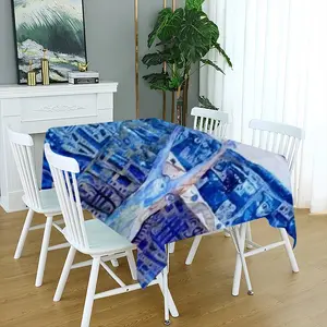 True Blue Tablecloth (Square)