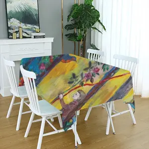 Angel Of Forest Tablecloth (Square)