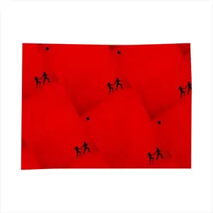 Deep Red (Decomposition) Tablecloth (Square)