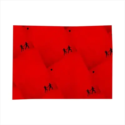 Deep Red (Decomposition) Tablecloth (Square)