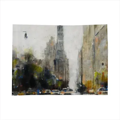 Another Rainy Day Over Manhattan Tablecloth (Square)