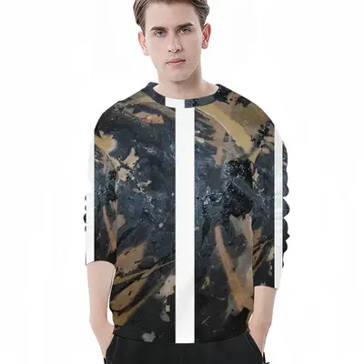 Men Black Matter Long Sleeve T-Shirt (Cotton)