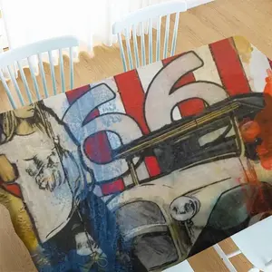 Route 66 Tablecloth (Square)