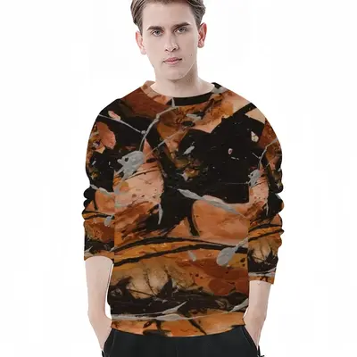 Men Bronze Vision Crew Neck Sweatshirt