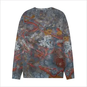 Men Illuminated Flecks Crew Neck Sweatshirt