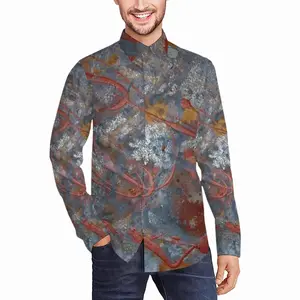 Men Illuminated Flecks Long Sleeve Shirt