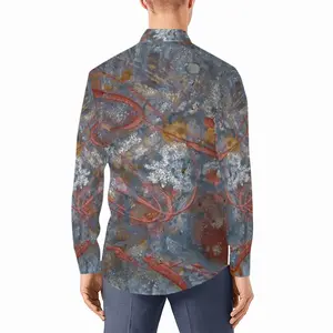 Men Illuminated Flecks Long Sleeve Shirt