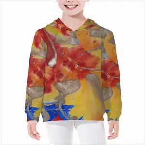 Flower Flame Children's Sweatshirt Suit