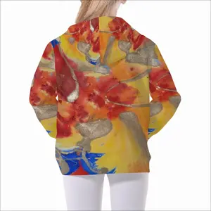 Flower Flame Children's Sweatshirt Suit