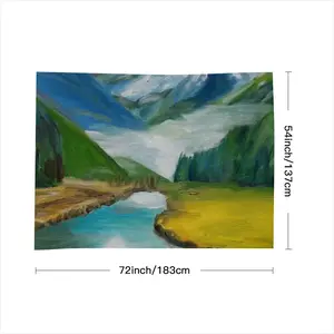 Beauty Of Lake Tablecloth (Square)