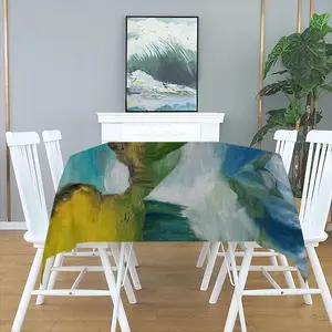 Beauty Of Lake Tablecloth (Square)