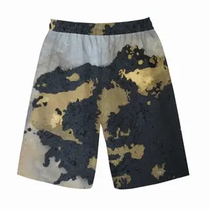 Men Mask Straight Casual Shorts