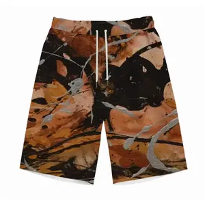 Men Bronze Vision Straight Casual Shorts