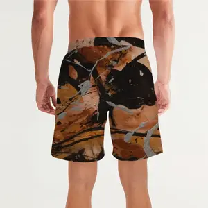 Men Bronze Vision Straight Casual Shorts