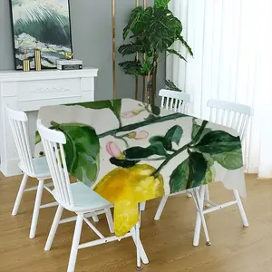 Lemon Branch Tablecloth (Square)