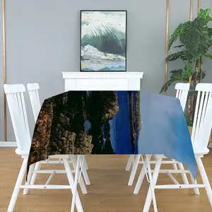 Coastal View Fom Staxigoe Tablecloth (Square)