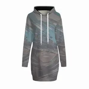 Women Flushed Hoodie Skirt