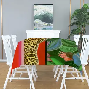 The King Of The Jungle Tablecloth (Square)