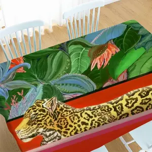 The King Of The Jungle Tablecloth (Square)