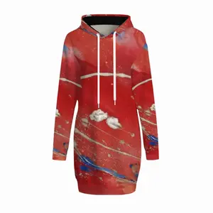 Women Flush Hoodie Skirt