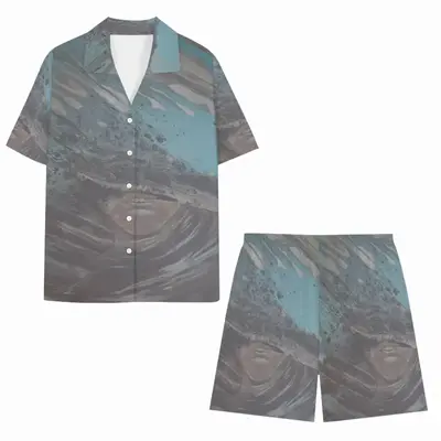 Men Flushed Short Pajama Suit