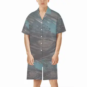 Men Flushed Short Pajama Suit