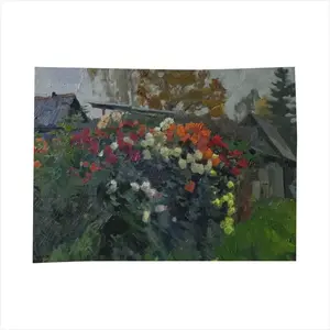 The Autumn Flowers Tablecloth (Square)