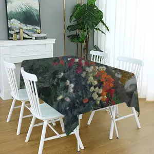 The Autumn Flowers Tablecloth (Square)