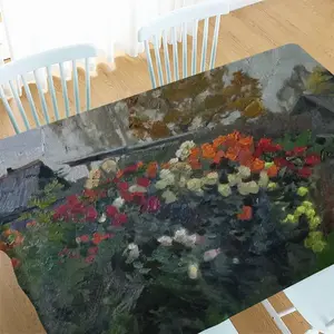 The Autumn Flowers Tablecloth (Square)