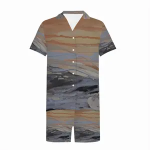 Men Liquid Energy Short Pajama Suit