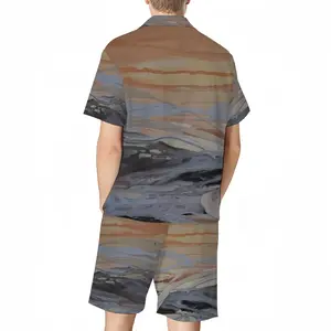 Men Liquid Energy Short Pajama Suit