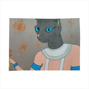 Bastet Tablecloth (Square)