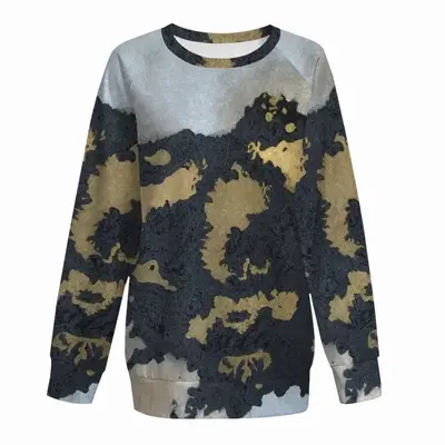 Women Mask Raglan Sleeve Sweatshirt