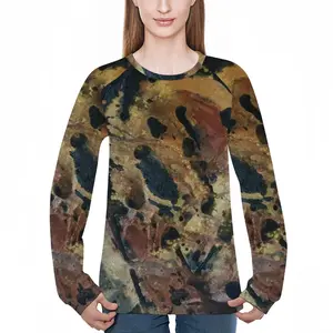 Women Byzantine Dissolve Raglan Sleeve Sweatshirt