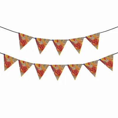 Flower Flame Party Pennants