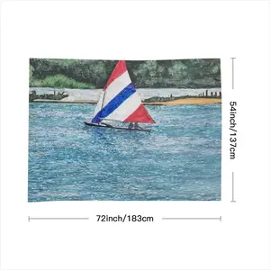 Sailboat At Holmes Tablecloth (Square)