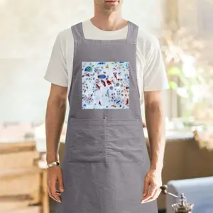 Adult Coloured Leftovers Retro Aprons