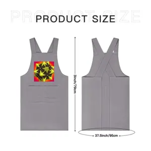 Adult Echinacee Retro Aprons