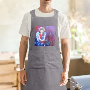 Adult Angel With Cat Retro Aprons